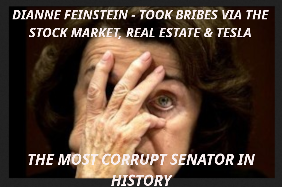 CRIMINAL_FEINSTEIN_DDDD
Keywords: Rare Earth Mines Of Afghanistan, New America Foundation Corruption, Obama, Obama Campaign Finance, Obama FEC violations, Palo Alto Mafia, Paypal Mafia, Pelosi Corruption, Political bribes, Political Insider,  Eric Schmidts Sex Penthouse, SEC Investigation