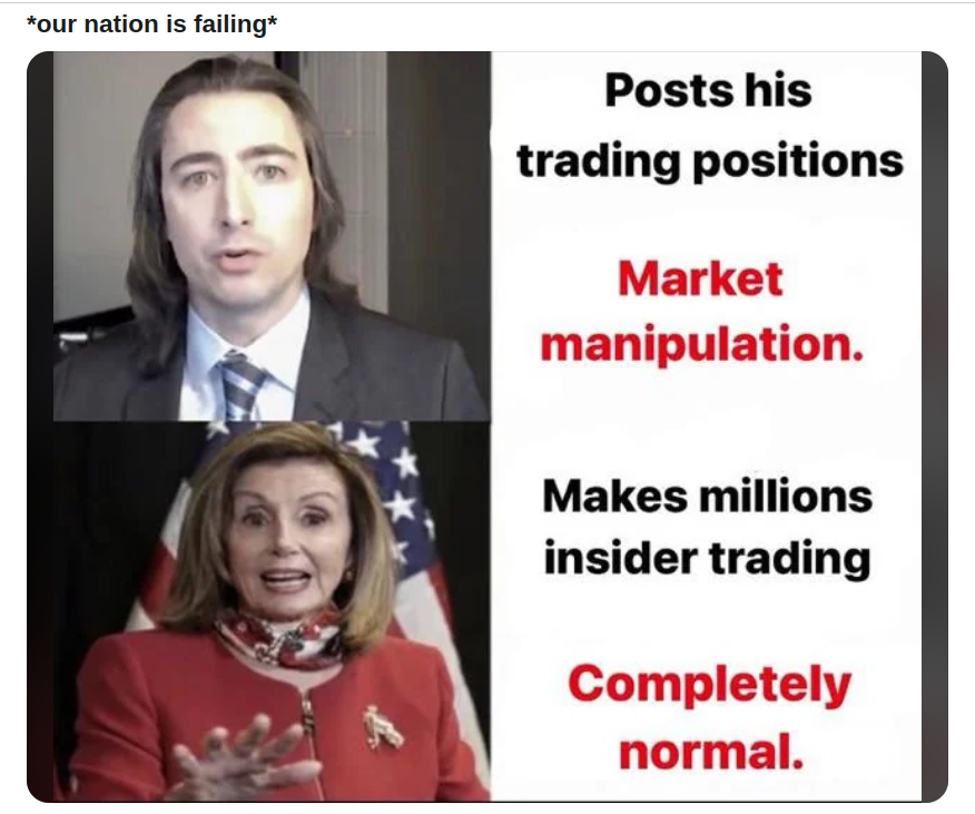 NANCY PELOSI INSIDER TRADING
Keywords: Rare Earth Mines Of Afghanistan, New America Foundation Corruption, Obama, Obama Campaign Finance, Obama FEC violations, Palo Alto Mafia, Paypal Mafia, Pelosi Corruption, Political bribes, Political Insider,  Eric Schmidts Sex Penthouse, SEC Investigation