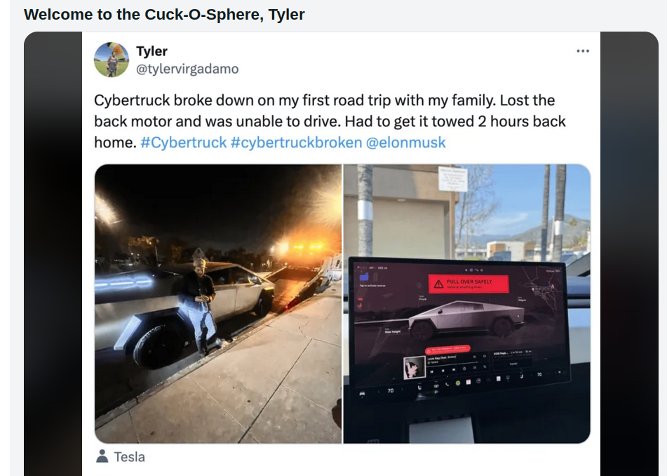 CYBER TRUCKS SUCK
Keywords: Rare Earth Mines Of Afghanistan, New America Foundation Corruption, Obama, Obama Campaign Finance, Obama FEC violations, Palo Alto Mafia, Paypal Mafia, Pelosi Corruption, Political bribes, Political Insider,  Eric Schmidts Sex Penthouse, SEC Investigation