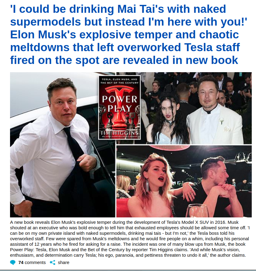 ELON-MUSK-IS-AN-ASSHOLE
Keywords: Rare Earth Mines Of Afghanistan, New America Foundation Corruption, Obama, Obama Campaign Finance, Obama FEC violations, Palo Alto Mafia, Paypal Mafia, Pelosi Corruption, Political bribes, Political Insider,  Eric Schmidts Sex Penthouse, SEC Investigation