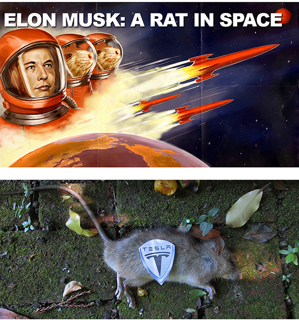 ELON-MUSK-RAT-SMALL Nick Denton paid by DNC to use Gawker, Gizmodo and Jalopnik For Defamation Attacks
Keywords: Rare Earth Mines Of Afghanistan, New America Foundation Corruption, Obama, Obama Campaign Finance, Obama FEC violations, Palo Alto Mafia, Paypal Mafia, Pelosi Corruption, Political bribes, Political Insider,  Eric Schmidts Sex Penthouse, SEC Investigation