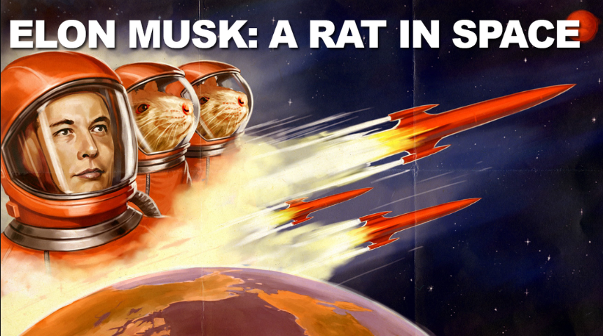 ELON MUSK IS A RAT IN SPACE ELON MUSK IS A CROOK AND SCAMMER
Keywords: Rare Earth Mines Of Afghanistan, New America Foundation Corruption, Obama, Obama Campaign Finance, Obama FEC violations, Palo Alto Mafia, Paypal Mafia, Pelosi Corruption, Political bribes, Political Insider,  Eric Schmidts Sex Penthouse, SEC Investigation