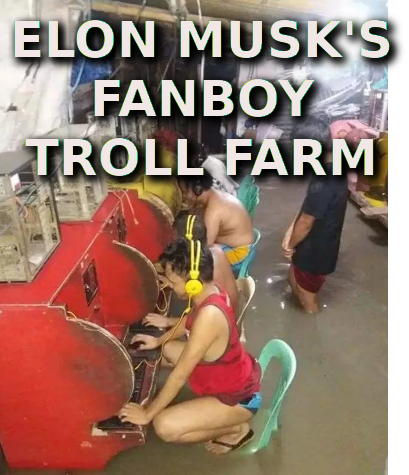 the elon musk clickfarm troll warehouse
Keywords: Rare Earth Mines Of Afghanistan, New America Foundation Corruption, Obama, Obama Campaign Finance, Obama FEC violations, Palo Alto Mafia, Paypal Mafia, Pelosi Corruption, Political bribes, Political Insider,  Eric Schmidts Sex Penthouse, SEC Investigation