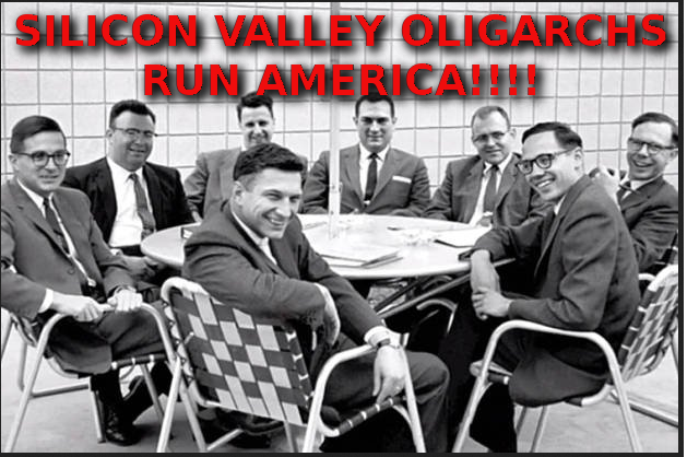 SILICON VALLEY OLIGARCHS RUN AMERICA
Keywords: Rare Earth Mines Of Afghanistan, New America Foundation Corruption, Obama, Obama Campaign Finance, Obama FEC violations, Palo Alto Mafia, Paypal Mafia, Pelosi Corruption, Political bribes, Political Insider,  Eric Schmidts Sex Penthouse, SEC Investigation